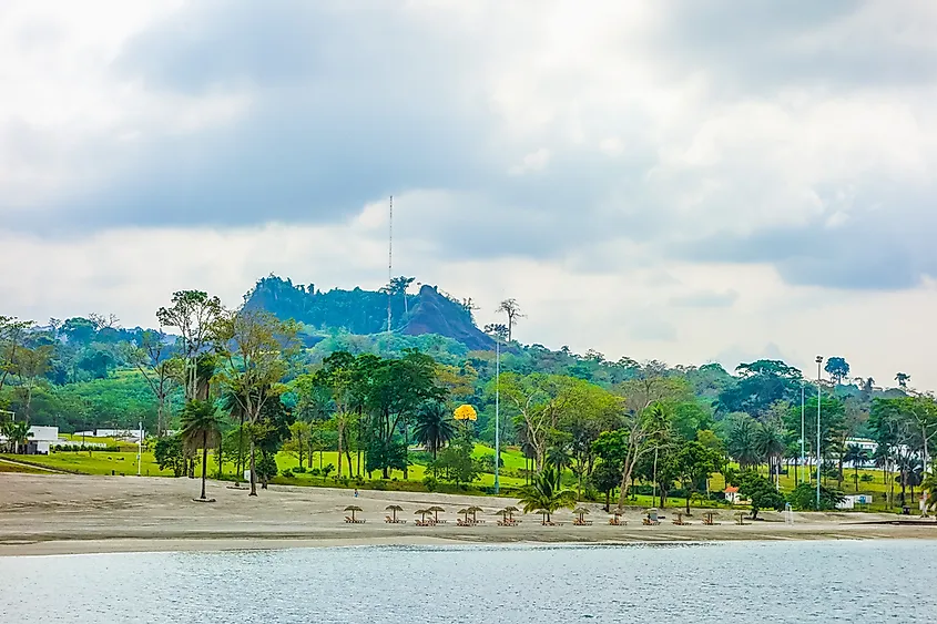Malabo, the former capital city of Equatorial Guinea.