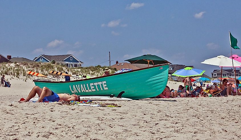 Lavellette Beach, New Jersey.