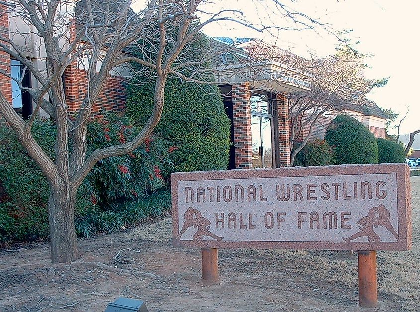 National Wrestling Hall of Fame & Museum in Stillwater, Oklahoma.