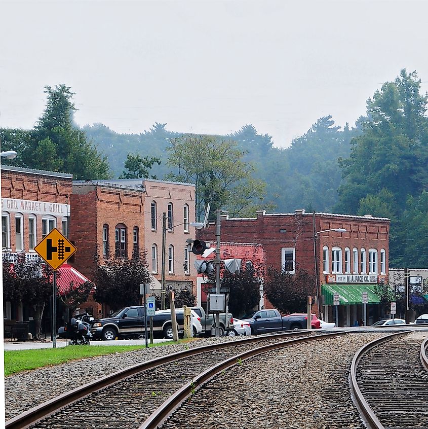 Saluda Main Street Historic District.