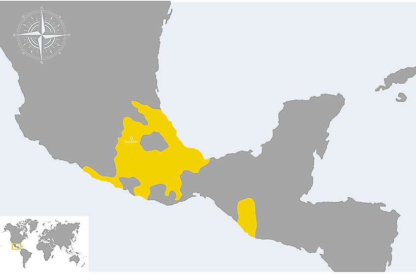 tenochtitlan aztec map