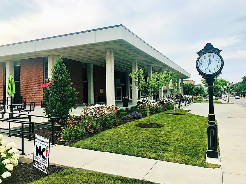 North Canton City Hall in North Canton, Ohio