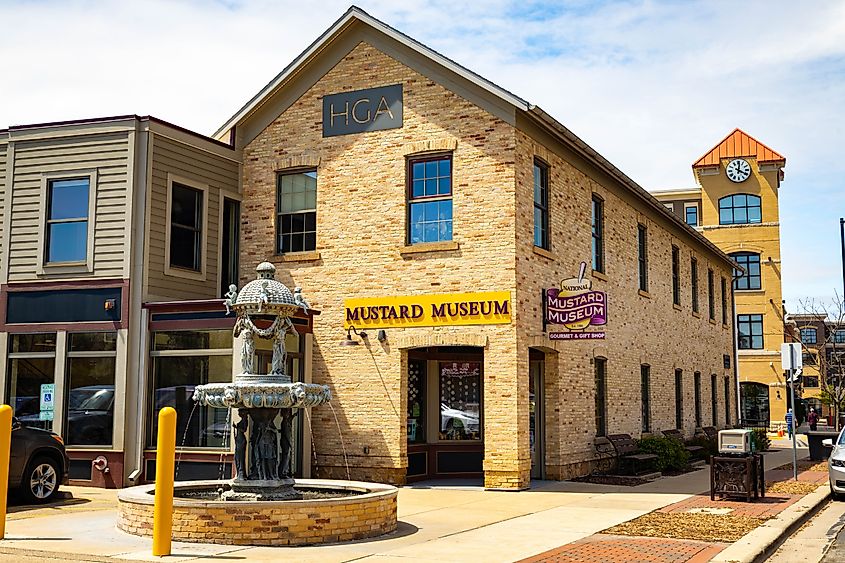 The National Mustard Museum in Middleton, Wisconsin.