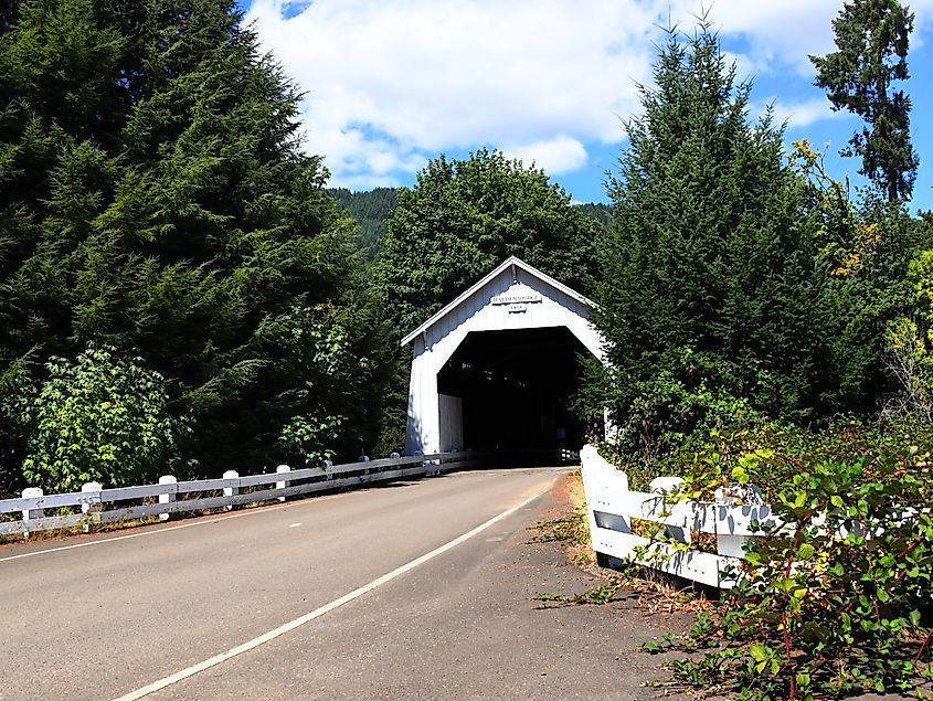 Hayden Covered Bridge, Oregon