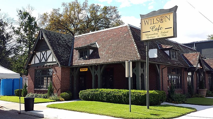 Wilson Cafe in Wilson, Arkansas.