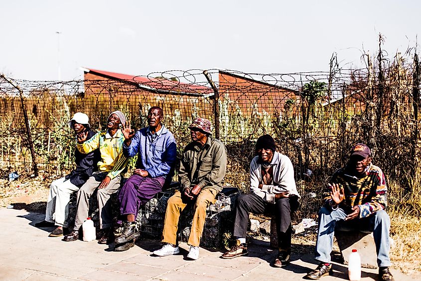 A scene in South Africa, where the National Health Insurance Act was signed into law in May 2024.