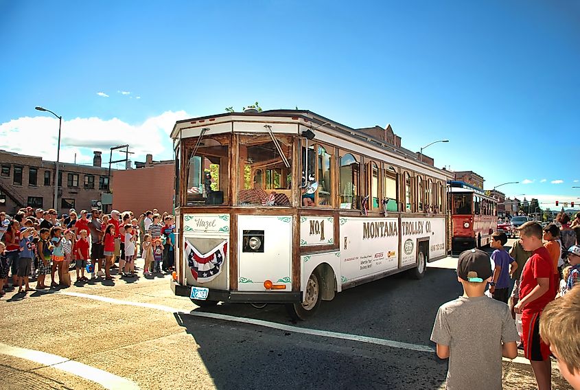 Main Street in Kalispell, Montana