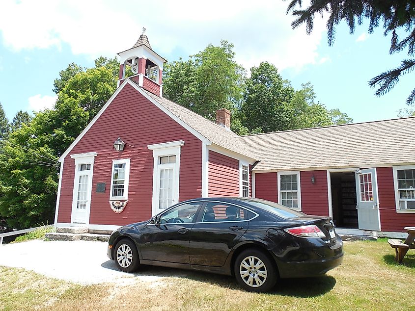 Foster Public Library in Foster, Rhode Island