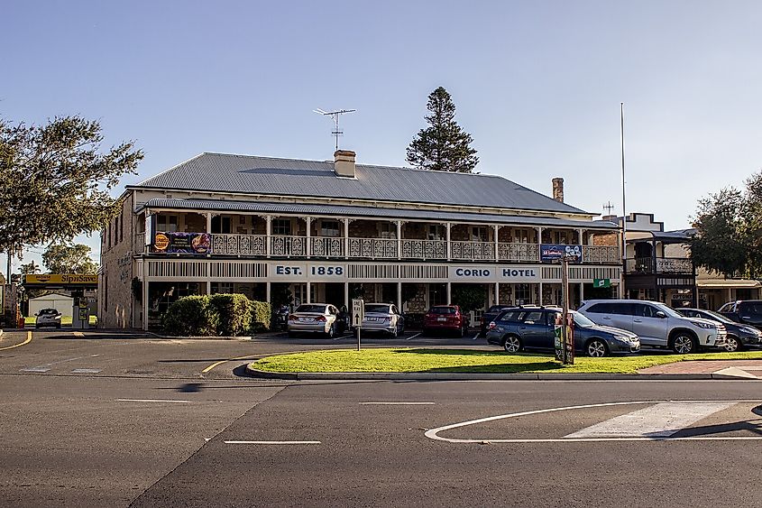 Corio Hotel in Goolwa, South Australia.