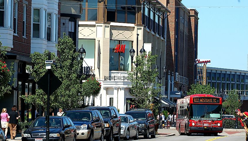 Crocker Park in Westlake, Ohio