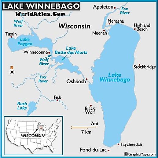 Lake Winnebago System Map