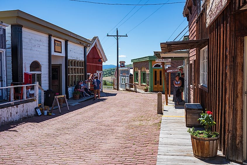 The World Museum of Mining in Butte, Montana