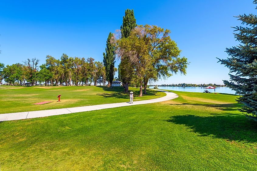 Blue Heron Park in Moses Lake, Washington.