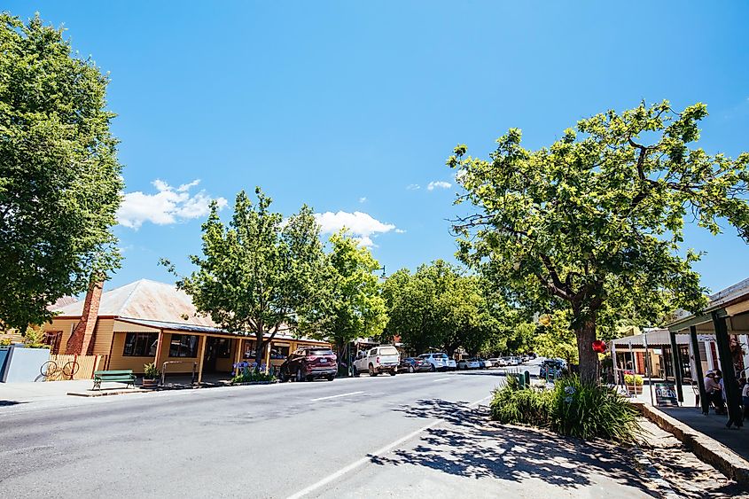 Yackandandah in Victoria, Australia.