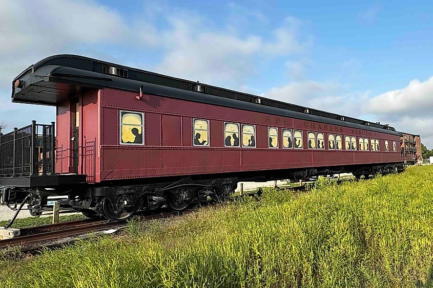 Cape Charles and the Railroad Image credit Bryan Dearsley