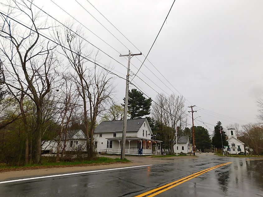 The quaint town of Hopkinton, Rhode Island