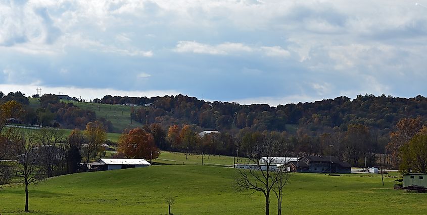 Paoli Peaks in autumn.