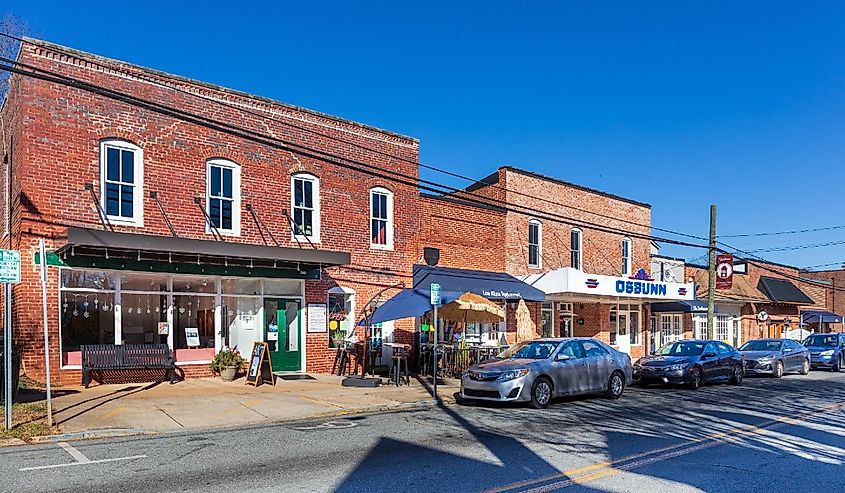 King Street in Hillsborough, North Carolina