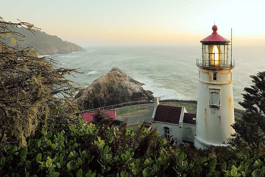 Heceta Head Lighthouse in Florence, Oregon.