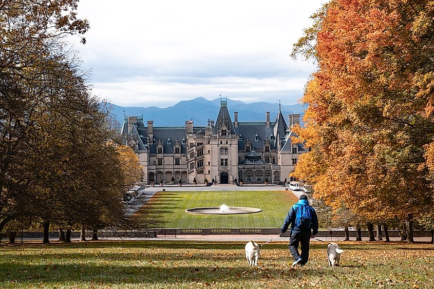 Biltmore Estate in Asheville, North Carolina.