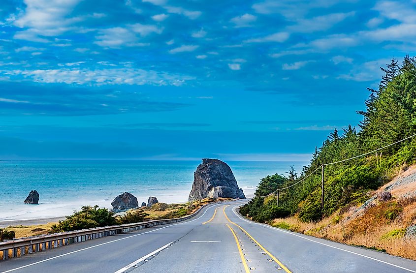 Kissing Rock, Gold Beach, Oregon.