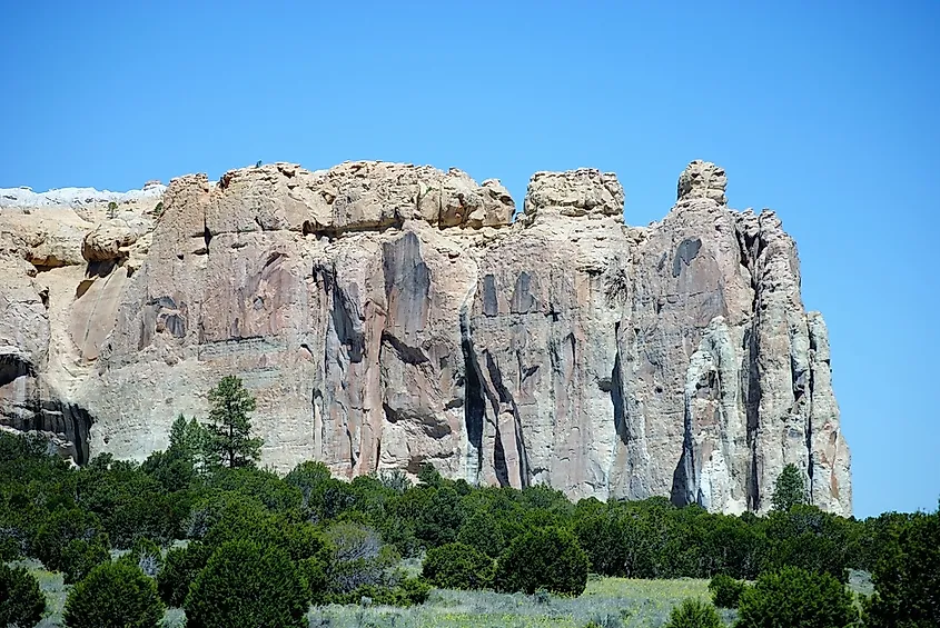 El Morro National Monument is a popular tourist destination.