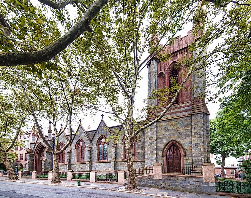 St. Stephen's Church in Providence, Rhode Island.