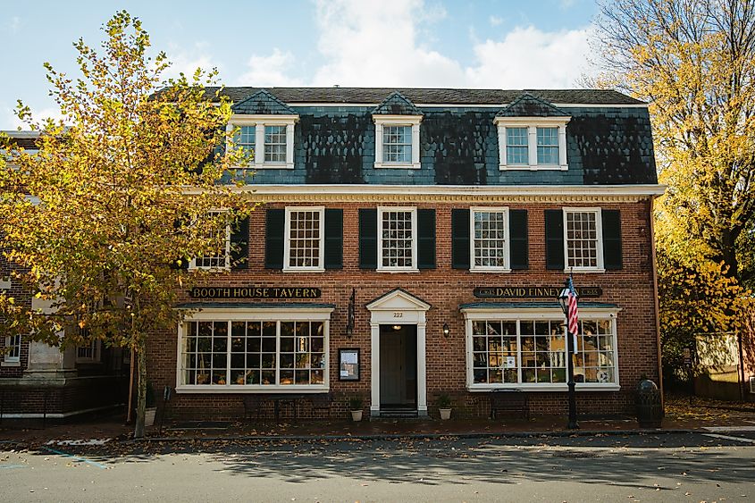 Booth House Tavern, New Castle, Delaware.