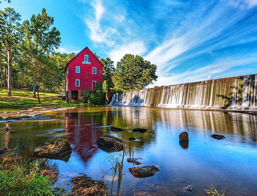 Starr's Mill near Peachtree City Georgia