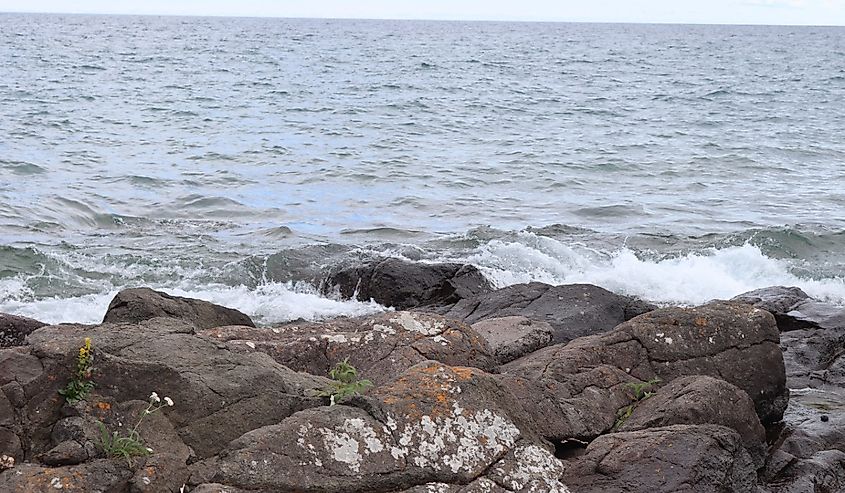 A view of Sugar Loaf Cove in Schroeder, Minnesota.