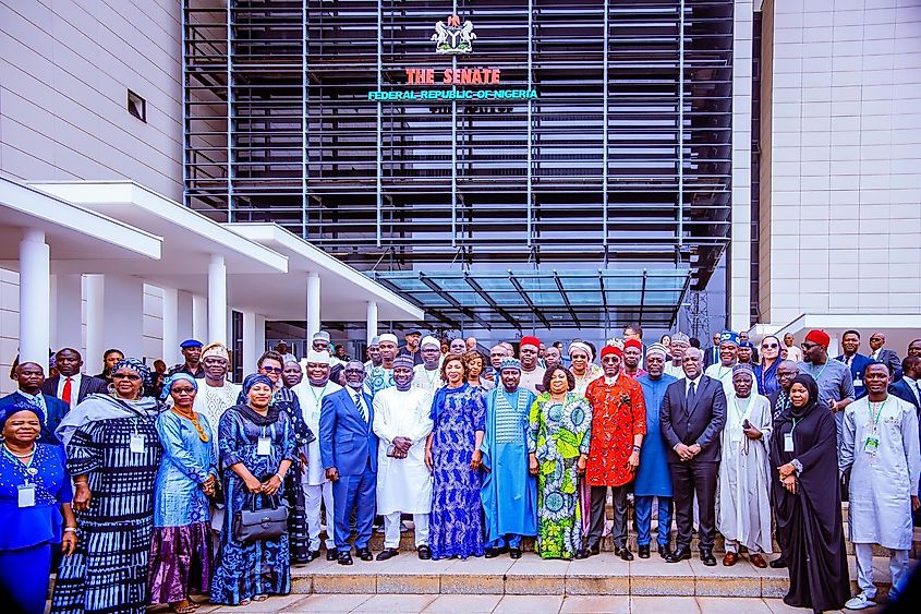 The ECOWAS parliament in 2024.