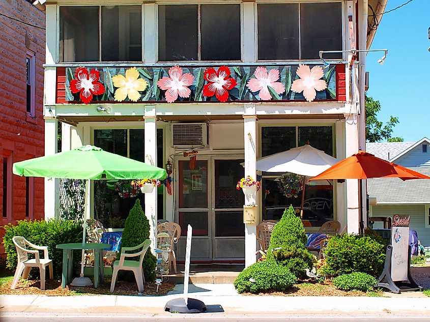 Downtown Marblehead, Ohio.