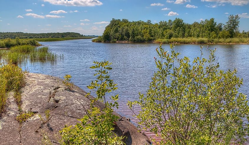 Zippel Bay is a state park in far north Minnesota on the Canadian Border and Lake of the Woods.