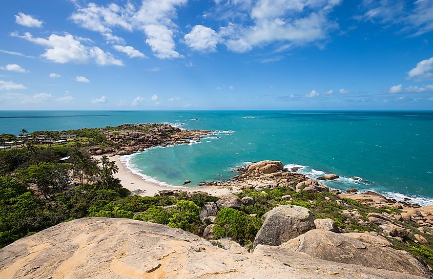 Beautiful coastlin of Bowen, Queensland.