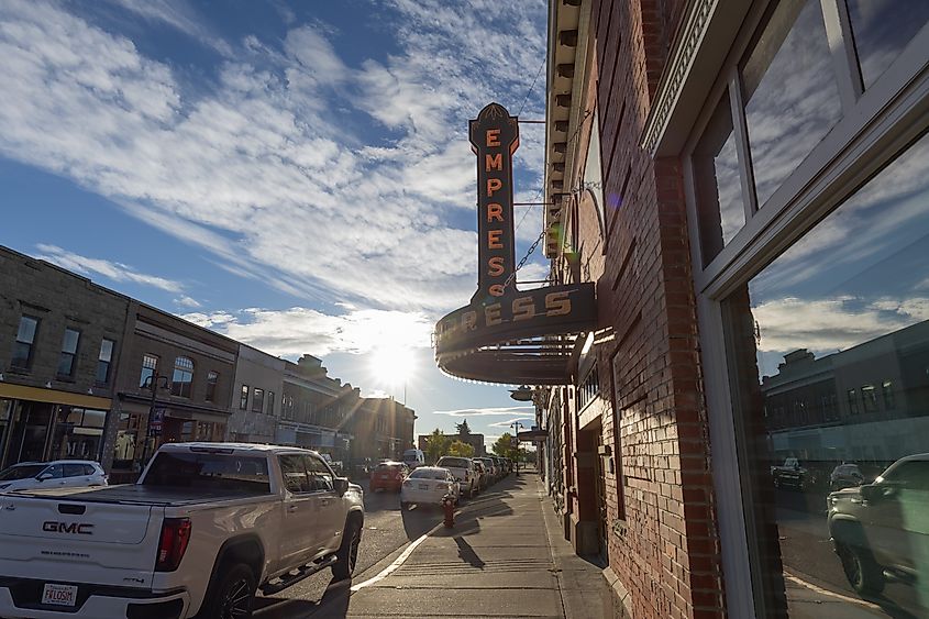 Downtown Fort Macleod.