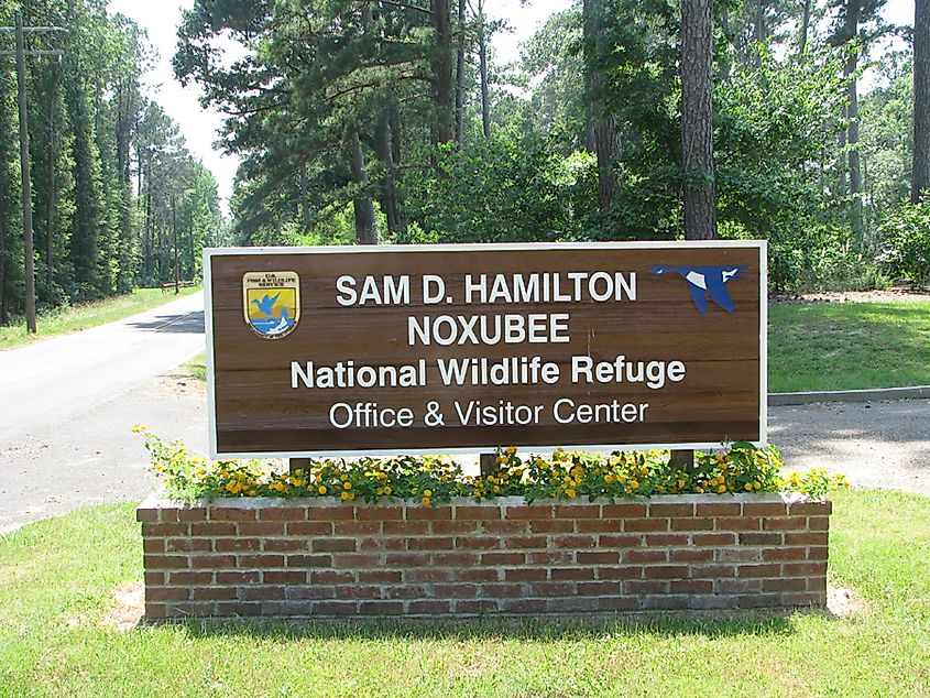  More details The new sign at the newly renamed Sam D. Hamilton Noxubee National Wildlife Refuge.