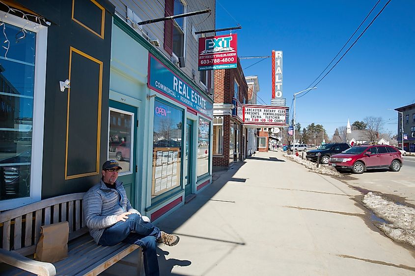 Downtown Lancaster, New Hampshire