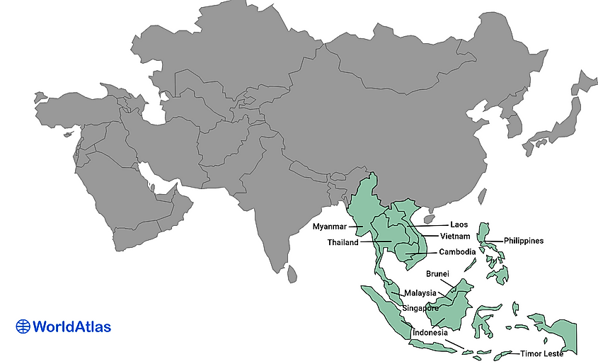 Southeast asia country list
