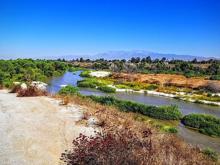 Santa Ana River, CA.