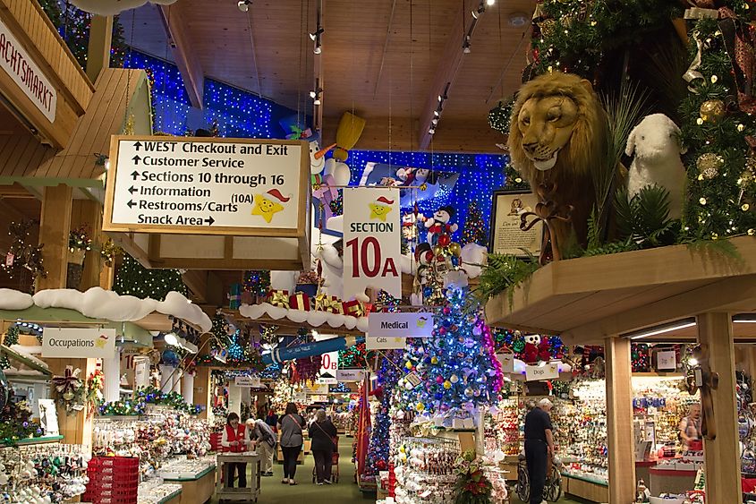 Bronner's Christmas Wonderland in Frankenmuth