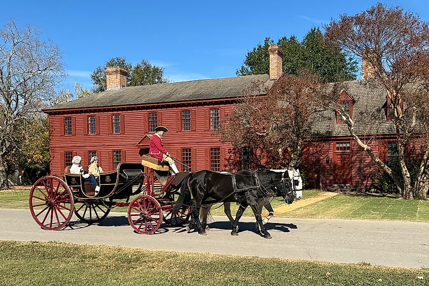 Colonial Williamsburg was perfect for The New Wrld Image credit Bryan Dearsley