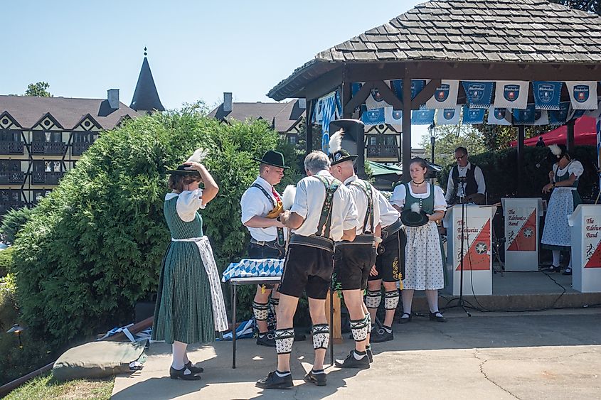 Oktoberfest in Shepherdstown, West Virginia.
