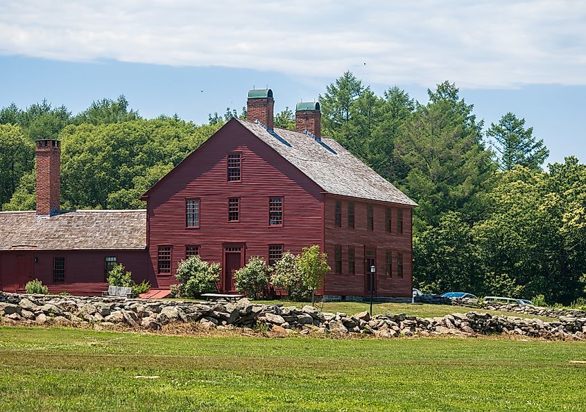 Nathan Hale homestead in Coventry, Connecticut.