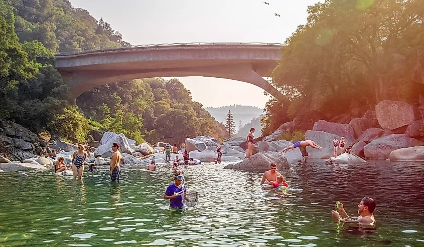 South Yuba River, Nevada City, California.