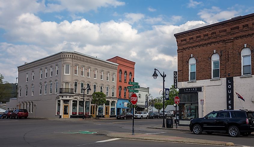 Downtown Horseheads, New York.