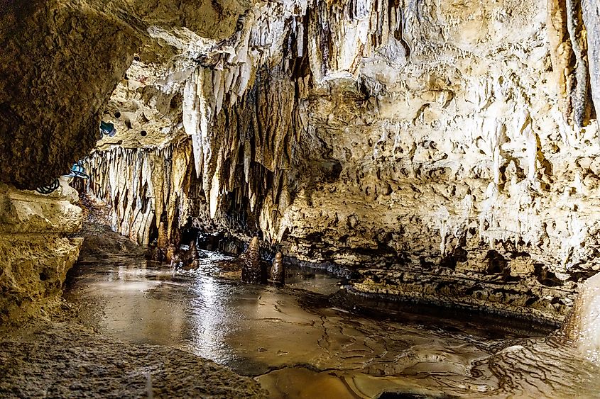 Cave of the Mounds in Wisconsin.