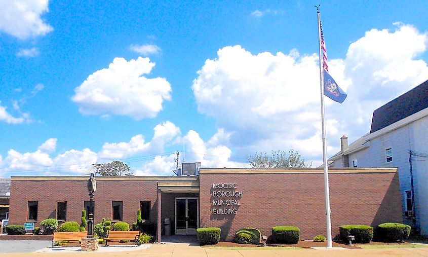 Municipal Building in Moosic, Pennsylvania