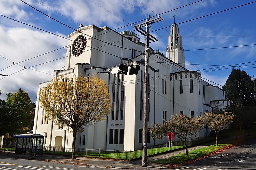 St. Joseph's Church, a Roman Catholic parish on Capitol Hill in Seattle, Washington