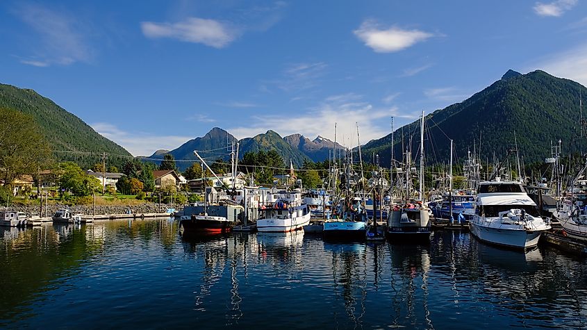 Sitka is an island in southeastern Alaska