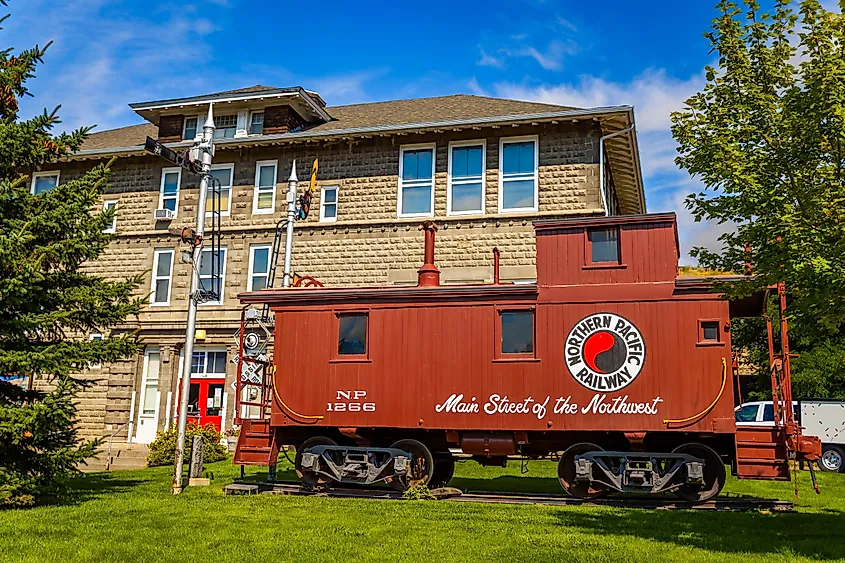 The Yellowstone Gateway Museum in Livingston, Montana.